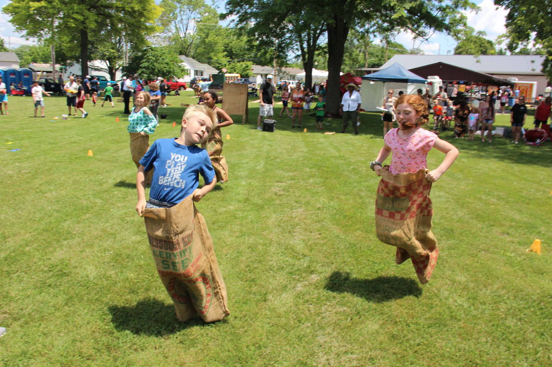 Sack race